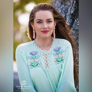 Beautiful embroidered blouse